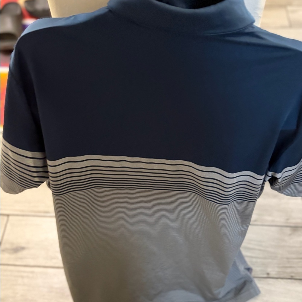 Men’s pre own used Adidas polo shirt USA red blue size XL Pre - Picture 5 of 5